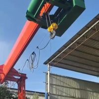 銀川10噸低凈空龍門(mén)吊起重機(jī)廠家