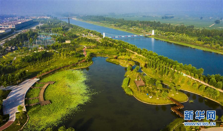 （環(huán)境）（1）河北武邑：舊河道變身生態(tài)公園